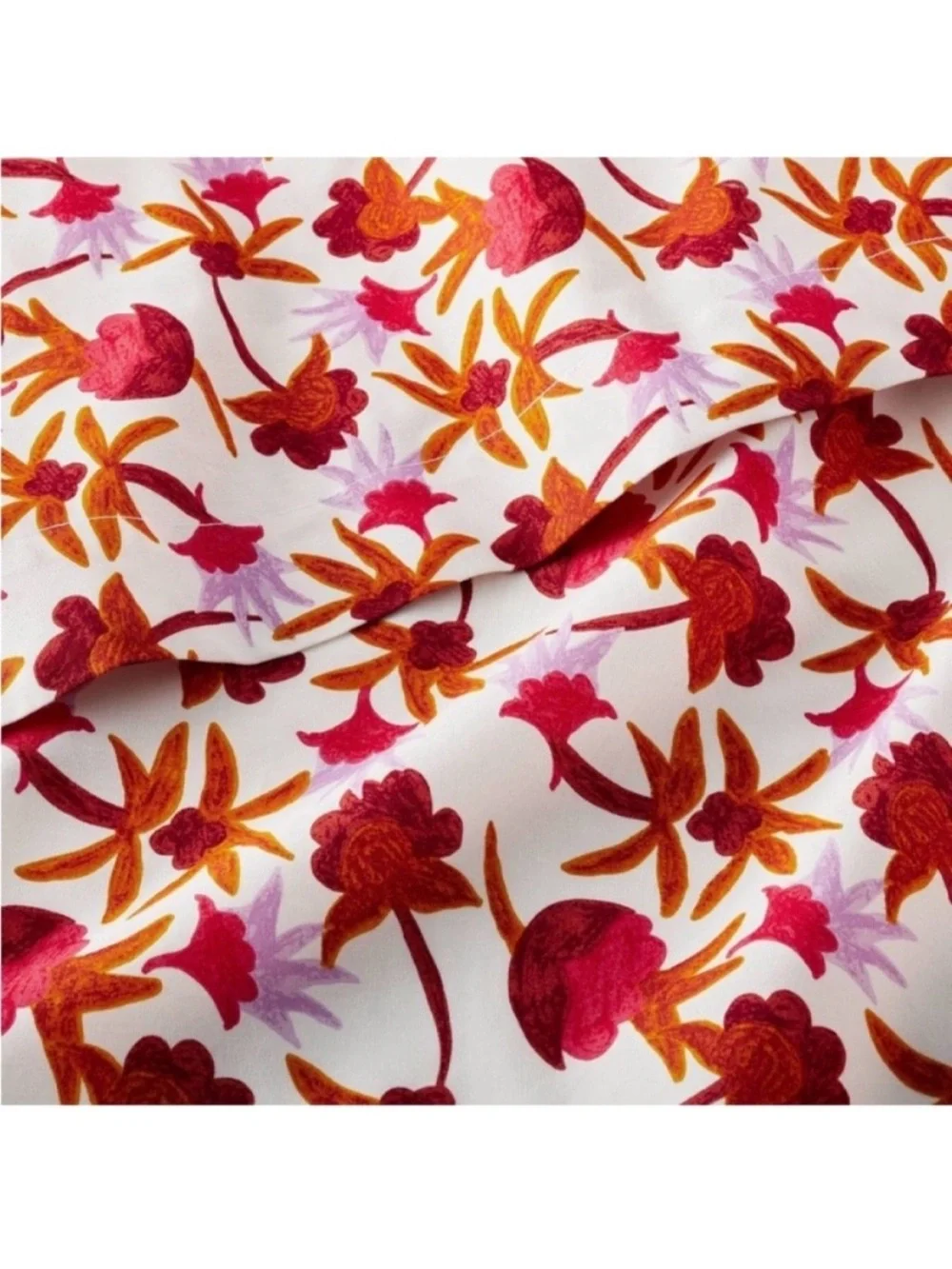 Opalhouse Jungalow Queen 100% Cotton Natalia Floral Sheet Set